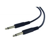 Cablu Jack 6.3 mm - Jack 6.3 mm , Mono , Lungime 1.5 Metri , Premium Quality , Negru