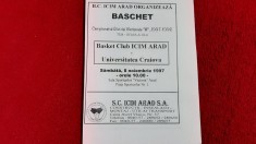 program BC ICIM Arad - U Craiova