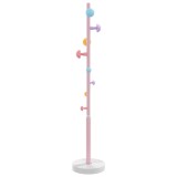 Cumpara ieftin Cuier de haine, roz, 172 cm, fier vopsit electrostatic