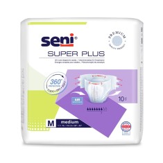 Seni Super Plus Medium Scutece Incontinenţă 10 buc