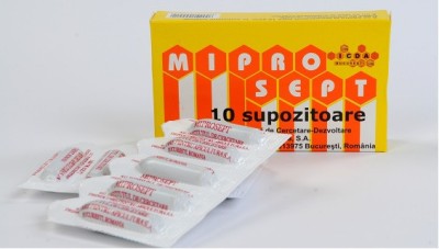 MIPROSEPT 10supozitoare INSTITUT APICOL foto