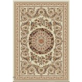 Covor Model Lotos 539-100, Marime 60 x 110 cm, Bej, Crem, Inaltime Fir 8 mm, Antialergic, Polipropilena, Living, Dormitor, Sufragerie, Birou