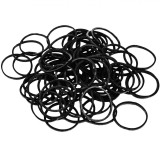 Elastice de Păr, Set 500 Bucăți, Mici, Negre