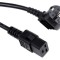 Cablu de alimentare 16A 2M IEC C19 CEE 7/7
