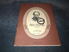 E P KIRILIUK - TARAS SEVCENKO 1814 1861 foto