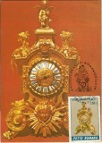 NI1150 Muzeul Ceasului, Ploiești, ștampilă a 25-a aniversare, 1988, carte poștală