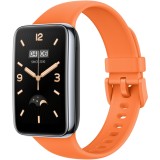 Curea smartwatch, Xiaomi, Silicon, Pentru Smart Band 7 Pro, Portocaliu