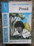 PROZA-VASILE ALECSANDRI