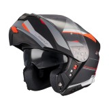 Cumpara ieftin Casca modulabila MT Genesis SV Raccoon B5 rosu mat Pinlock ready &ndash; omologare noua ECE 22.06 &ndash; tip viziera: MT-V-25 XL (61/62cm)