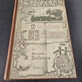 Manastirea Tismana - Alexandru Stefulescu (cu dedicatia autorului pentru generalul P. V. Nasturel)