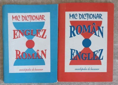 MIC DICTIONAR ENGLEZ - ROMAN, ROMAN - ENGLEZ-DANIELA ULICI-254574 foto