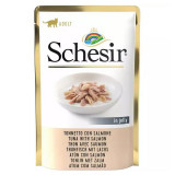 Schesir cat ton și somon 85 g