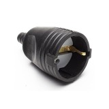 Stecher mama Schuko fir negru