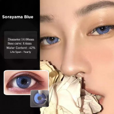 Lentile de contact colorate diverse modele cosplay - SORAYAMA BLUE