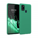 Cumpara ieftin Husa pentru Samsung Galaxy A21s, Silicon, Verde, 52494.142