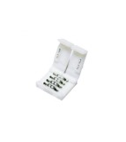Set 10 Conectori PCB 10mm cu 4 pini pentru Banda RGB, Rapid si Usor de Utilizat