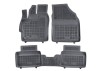 Covorase Auto Cauciuc Dedicate Toyota YARIS Cross 2021-2024 Rezaw - Tip Tavita, Bordura Inalta, Fixare Mocheta, Negru
