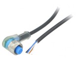 Cablu Conectare M12 4 PIN 5m Unghiular