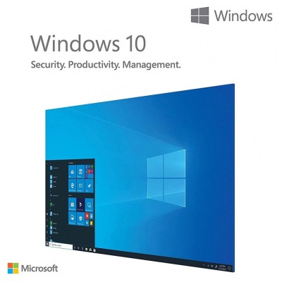 Windows 10 Pro. DVD nou, sigilat cu sticker. Licenta originala, pe viata foto