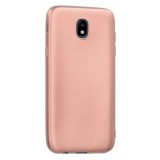 Husa Silicon Rose Gold Samsung Galaxy J5 2017, Protectie Soc, Zgarieturi, Praf, Flexibila