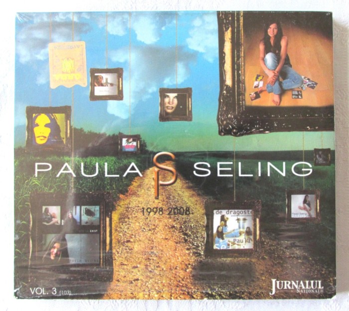 CD: &quot;Paula Seling 1998-2008&quot; - JURNALUL NATIONAL, 2009. Original, cu holograma, nou, in tipla