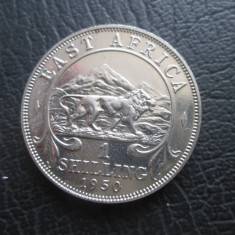 Africa de Est : 1 shilling 1950 _ UNC (necirculat )