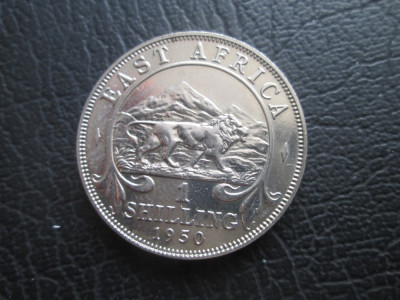 Africa de Est : 1 shilling 1950 _ UNC (necirculat ) foto