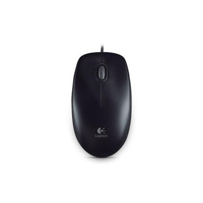 Mouse Logitech B100, 800 dpi, Negru foto