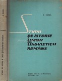 Studii De Istorie A Limbii Si A Lingvisticii Romane - D. Macrea - T.: 4110 Ex.