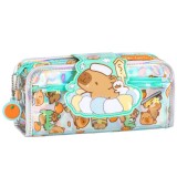 Cumpara ieftin Penar dreptunghiular 2 in 1, Tiger Family, Fun Time, Capycapy