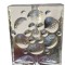 SOLIFLORA VINTAGE DIN STICLA MASIVA CU MODEL IN RELIEF, WALTHER GLAS ANII&#039;70