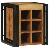vidaXL Răcitor de vin 34.5x35x39 cm Lemn solid de acacia