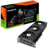 GIGABYTE Video Card NVIDIA GeForce RTX 4060 GAMING OC 8G, GDDR6 8GB/128bit, PCI-E 4.0 x8, 1x8-pin, Retail &quot;GV-N4060GAMING OC-8GD&quot;