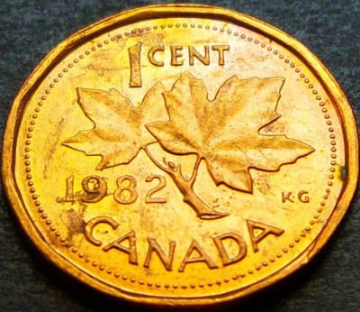 Moneda 1 CENT - CANADA, anul 1982 * cod 2234 foto