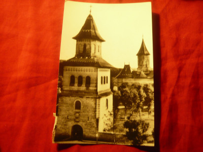 Ilustrata Suceava - Clopotnita Bisericii Sf. Ioan ,circulat 1968 foto