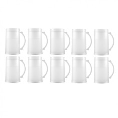 Set 10 Halbe cu pereti dubli pentru congelator, 460 ml foto
