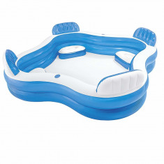 Piscina gonflabila familie Intex Swim Center 229x229x66 cm foto