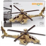 BLOCURI DE CONSTRUCȚIE ELICOPTER DE COMBAT MILITAR MILITARIA PENTRU COPII MODEL
