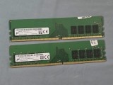Memorie RAM Micron 16GB DDR4 (2x8GB) 2666MHz PC4-2666V-UA2-11 CL19 UDRAM Desktop
