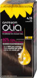 Garnier Olia Vopsea de păr permanentă fără amoniac 4.15 chiocolatiu &icirc;nchis, 1 buc