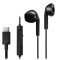 Casti JVC HA-FR17UC-B-U, Cu Fir, In-Ear, Microfon, USB-C, negru