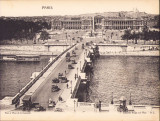 Litografie Pont et Place de la Concorde