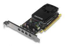 Placa video NVIDIA Quadro P600, 2GB GDDR5, 128-Bit, 4x Mini DisplayPort, High Profile NewTechnology Media foto