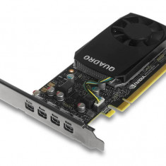 Placa video NVIDIA Quadro P600, 2GB GDDR5, 128-Bit, 4x Mini DisplayPort, High Profile NewTechnology Media