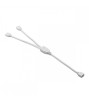 Cablu Splitter Conector RGB 1 la 2 cai, 4 Pini, 10mm, Female, 30 cm