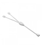 Cablu Splitter Conector RGB 1 la 2 cai, 4 Pini, 10mm, Female, 30 cm