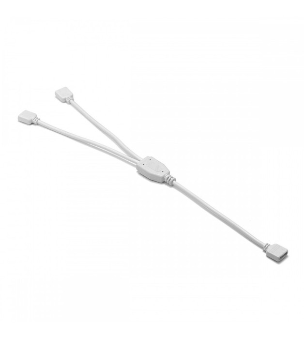 Cablu Splitter Conector RGB 1 la 2 cai, 4 Pini, 10mm, Female, 30 cm
