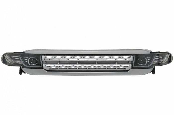 Faruri LED cu Semnal Dinamic si Grila Centrala compatibile cu Toyota FJ Cruiser XJ10 (2007-2015) Performance AutoTuning