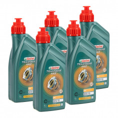 Set 5 Buc Ulei Diferential Castrol Transmax Axle EPX 80W-90 1L 15D94F