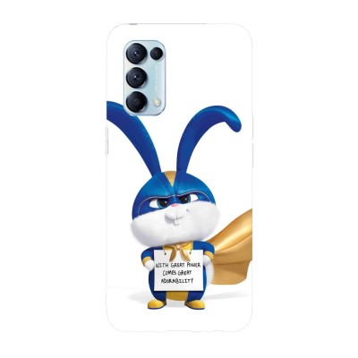Husa compatibila cu Oppo A54s, Viceversa, model With power come great adorability The Secret Life of Pets, Silicon, TPU foto